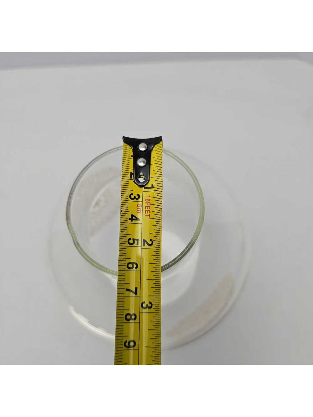 Clear Glass Hurricane Shade 8.5” Tall Replacement Oil Lamp Chimney